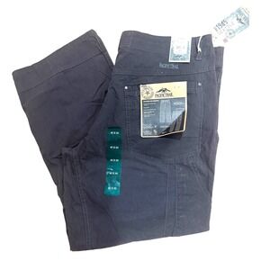 Pacific Trail Men's Coal Outdoor Pants 40x30 Relaxed Fit Nylon Blend NWT $64